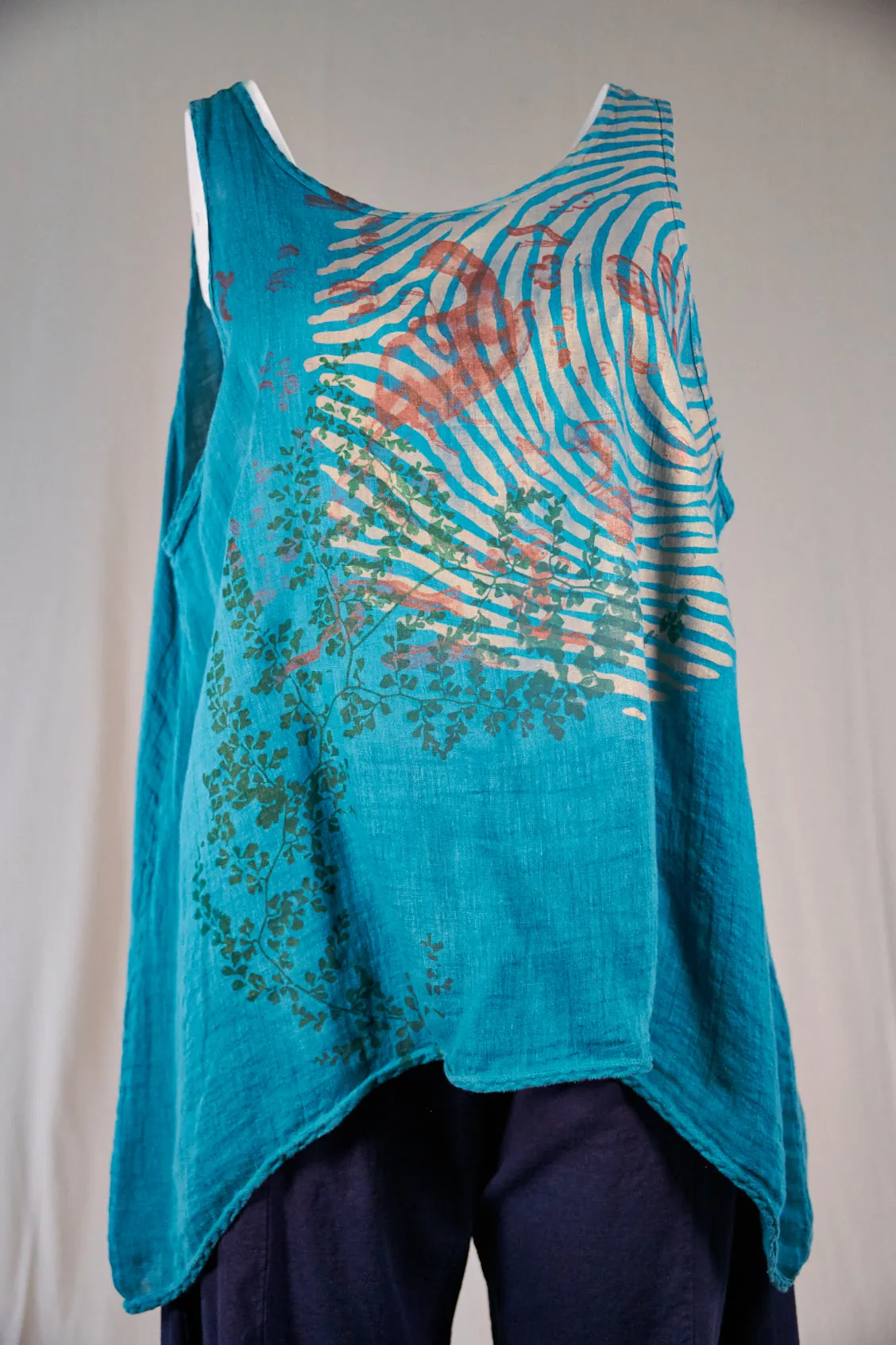 1196 Swing Linen Tank-Harper-P