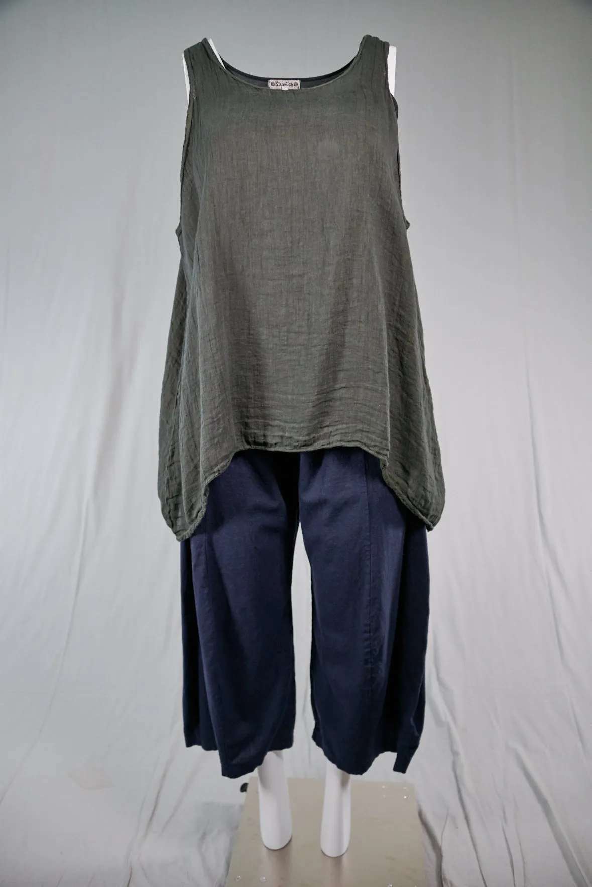 1196 Swing Linen Tank-Piper-U