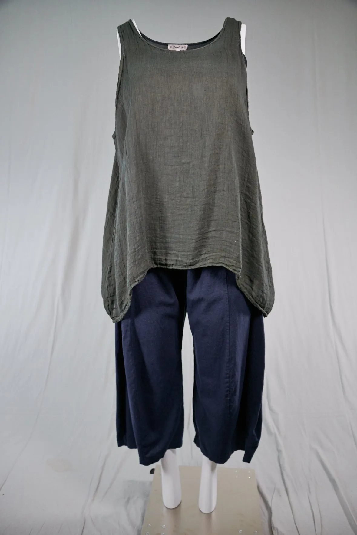 1196 Swing Linen Tank-Piper-U