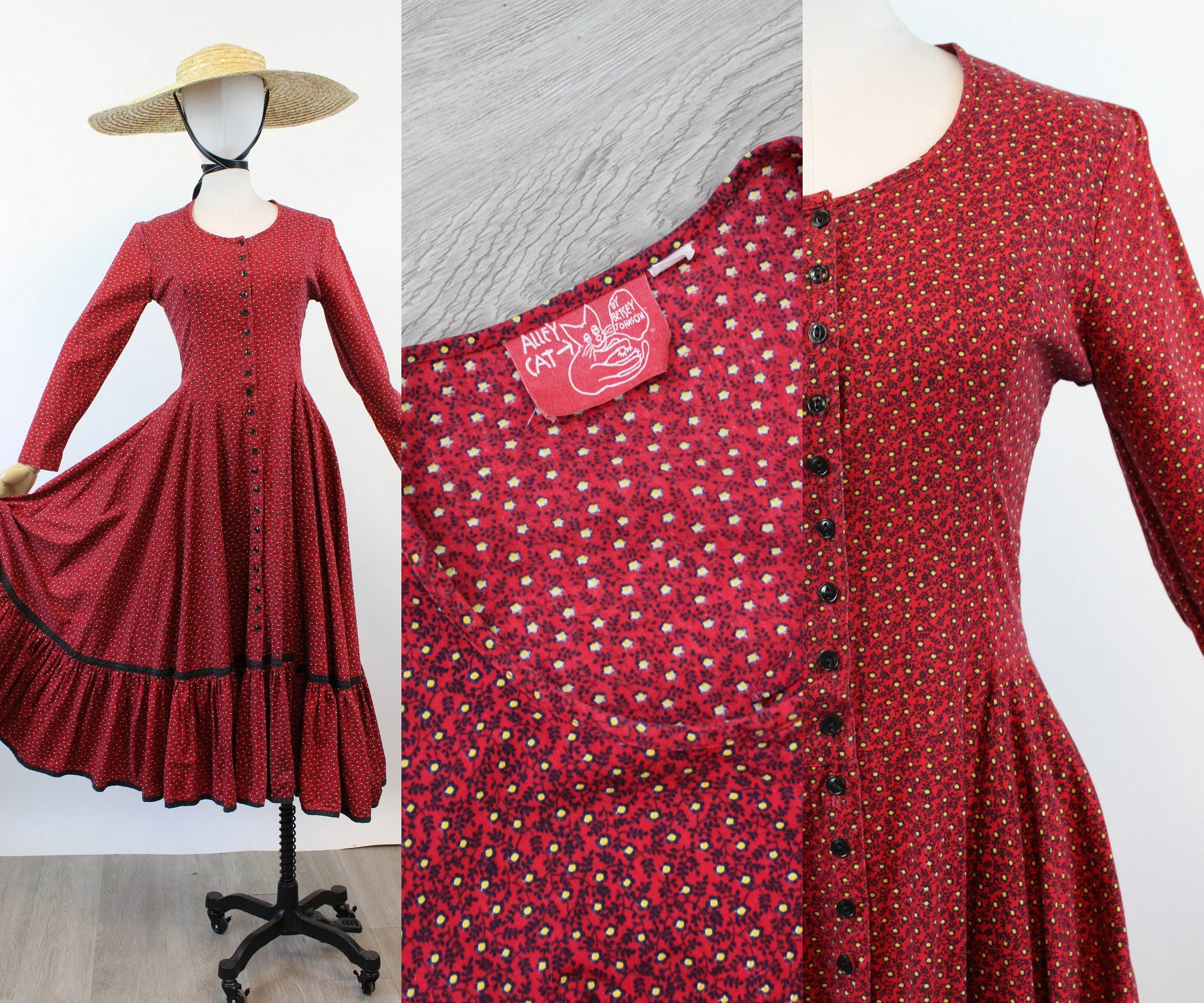 1970 documented ALLEY CAT Betsey Johnson dress xs small | new spring summer