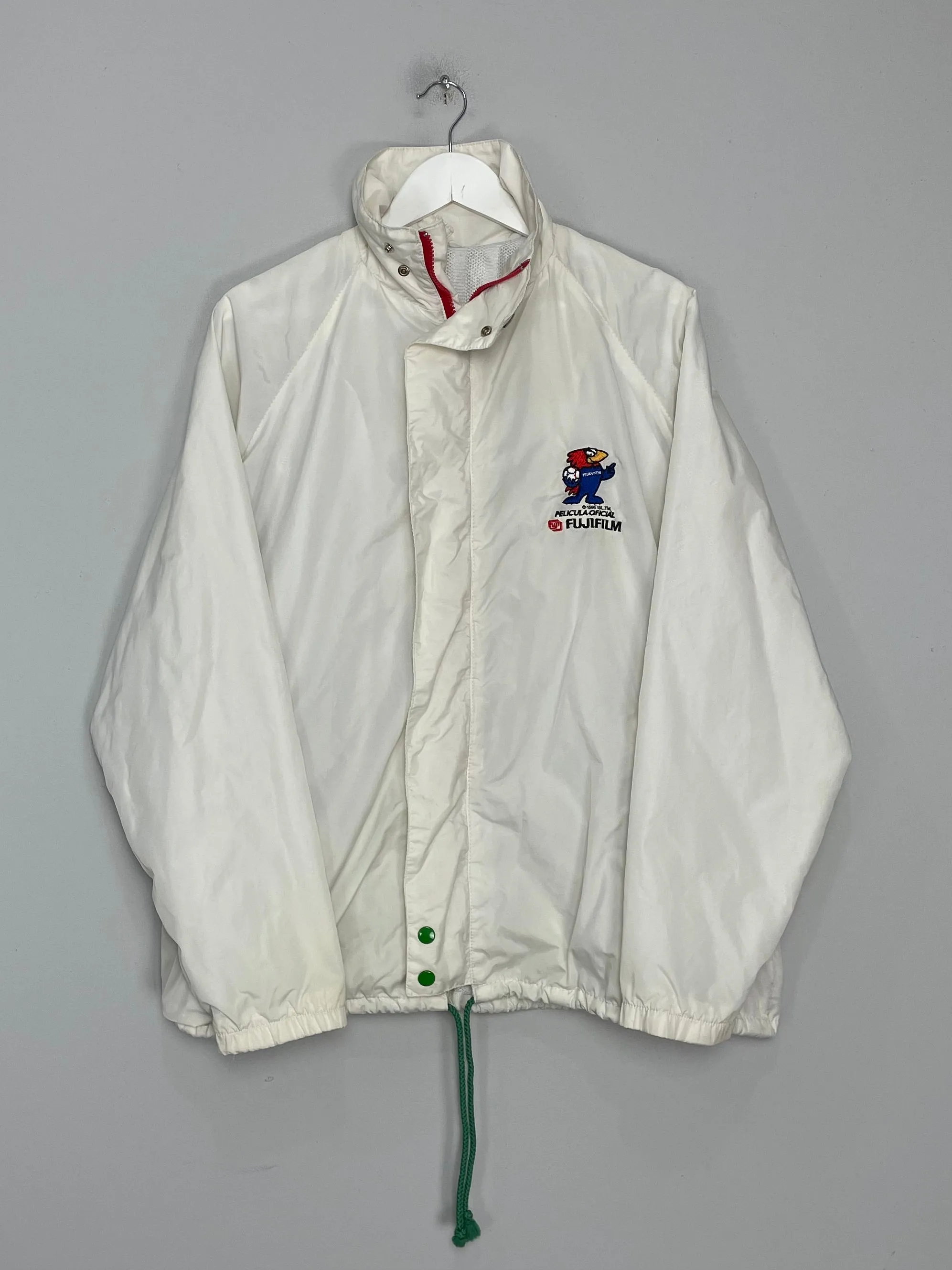 1998 FRANCE WORLD CUP WINDBREAKER JACKET (M) OM