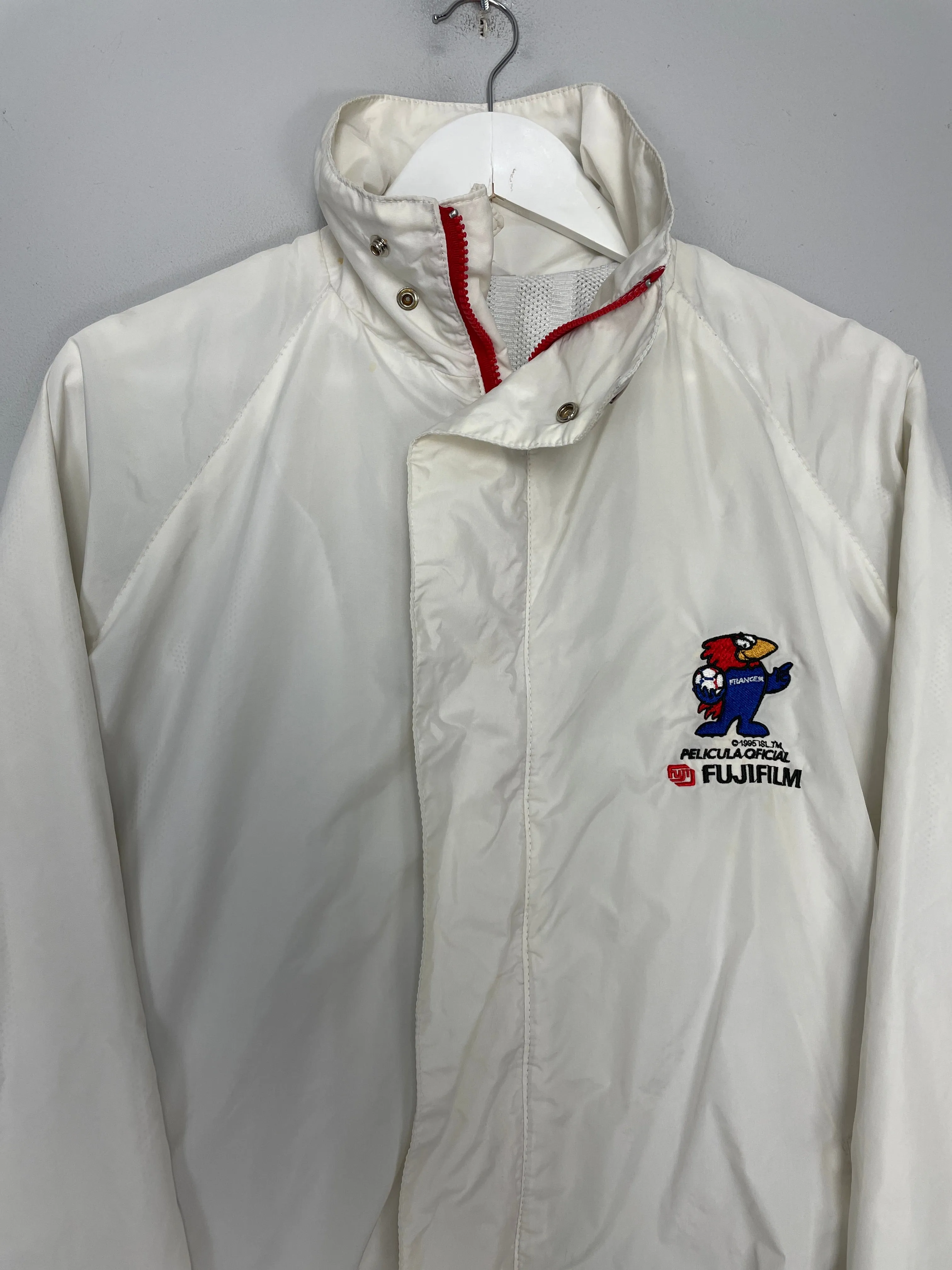 1998 FRANCE WORLD CUP WINDBREAKER JACKET (M) OM