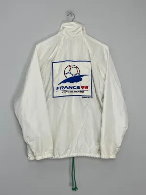 1998 FRANCE WORLD CUP WINDBREAKER JACKET (M) OM