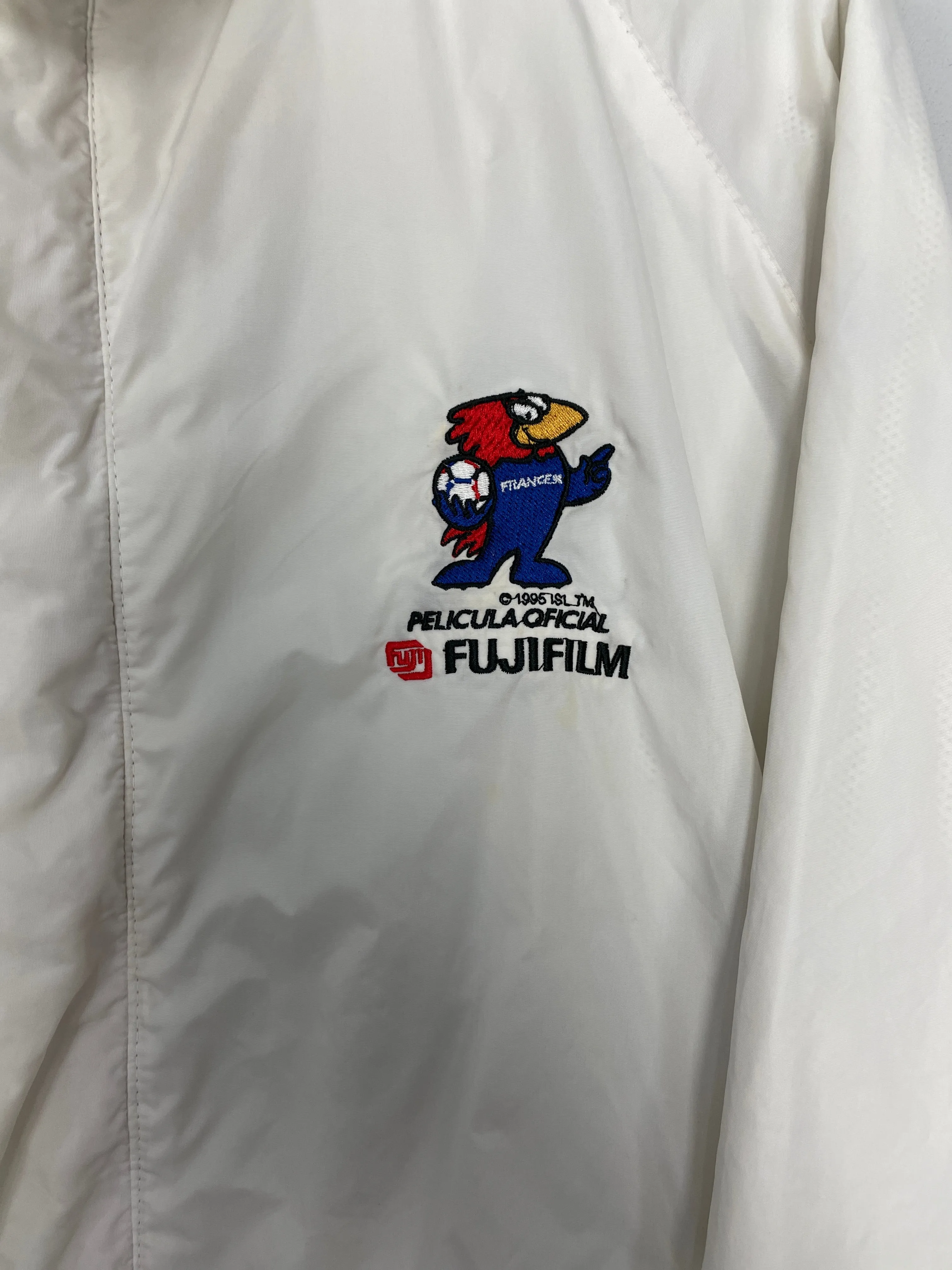 1998 FRANCE WORLD CUP WINDBREAKER JACKET (M) OM