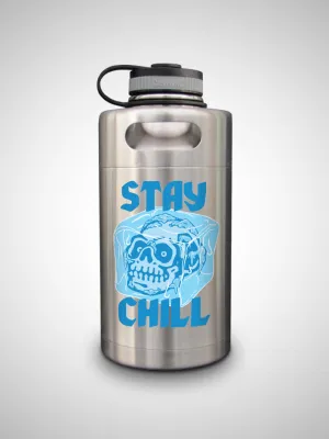64oz Mini Keg Growler - Stay Chill
