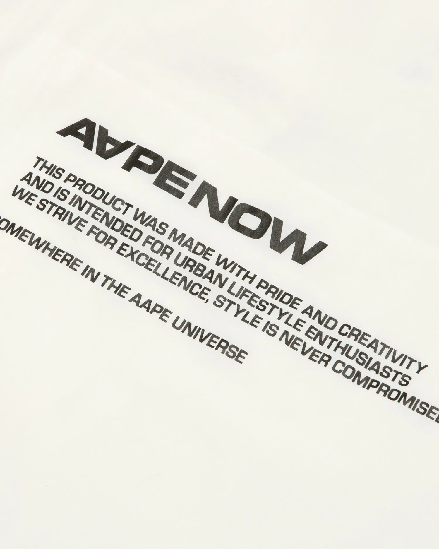 AAPENOW moonface logo windbreaker
