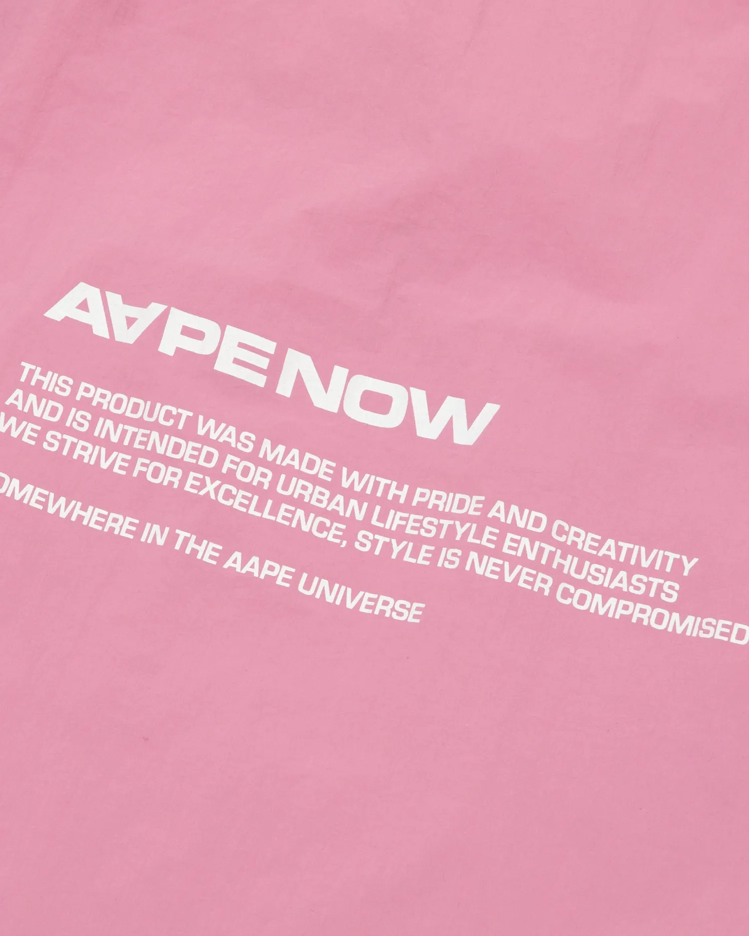 AAPENOW moonface logo windbreaker