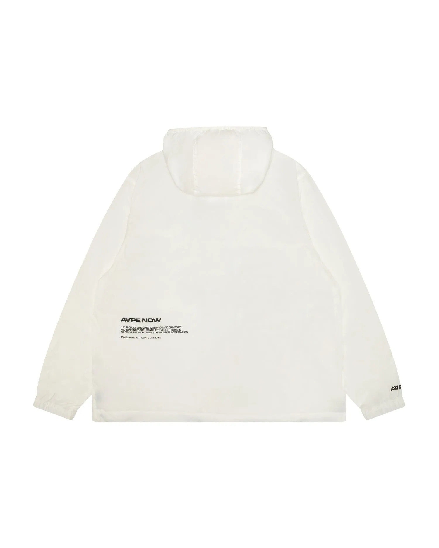 AAPENOW moonface logo windbreaker