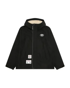 AAPEUNVS moonface logo windbreaker jacket