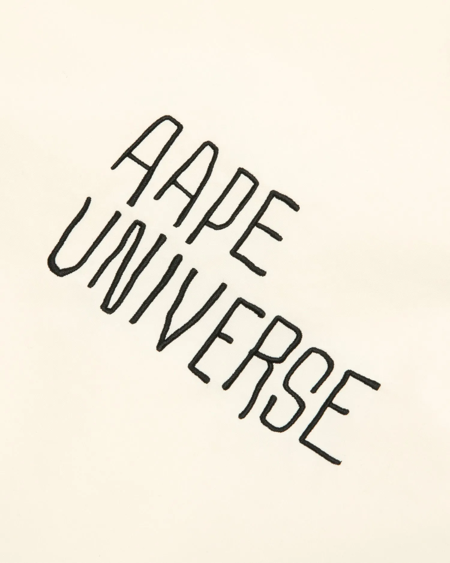 AAPEUNVS moonface logo windbreaker jacket