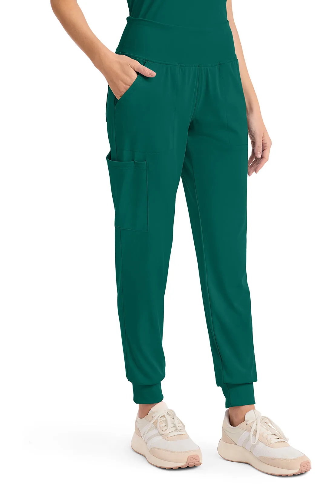 Achieve CK033 Women's 5-Pocket Jogger Pants Hunter