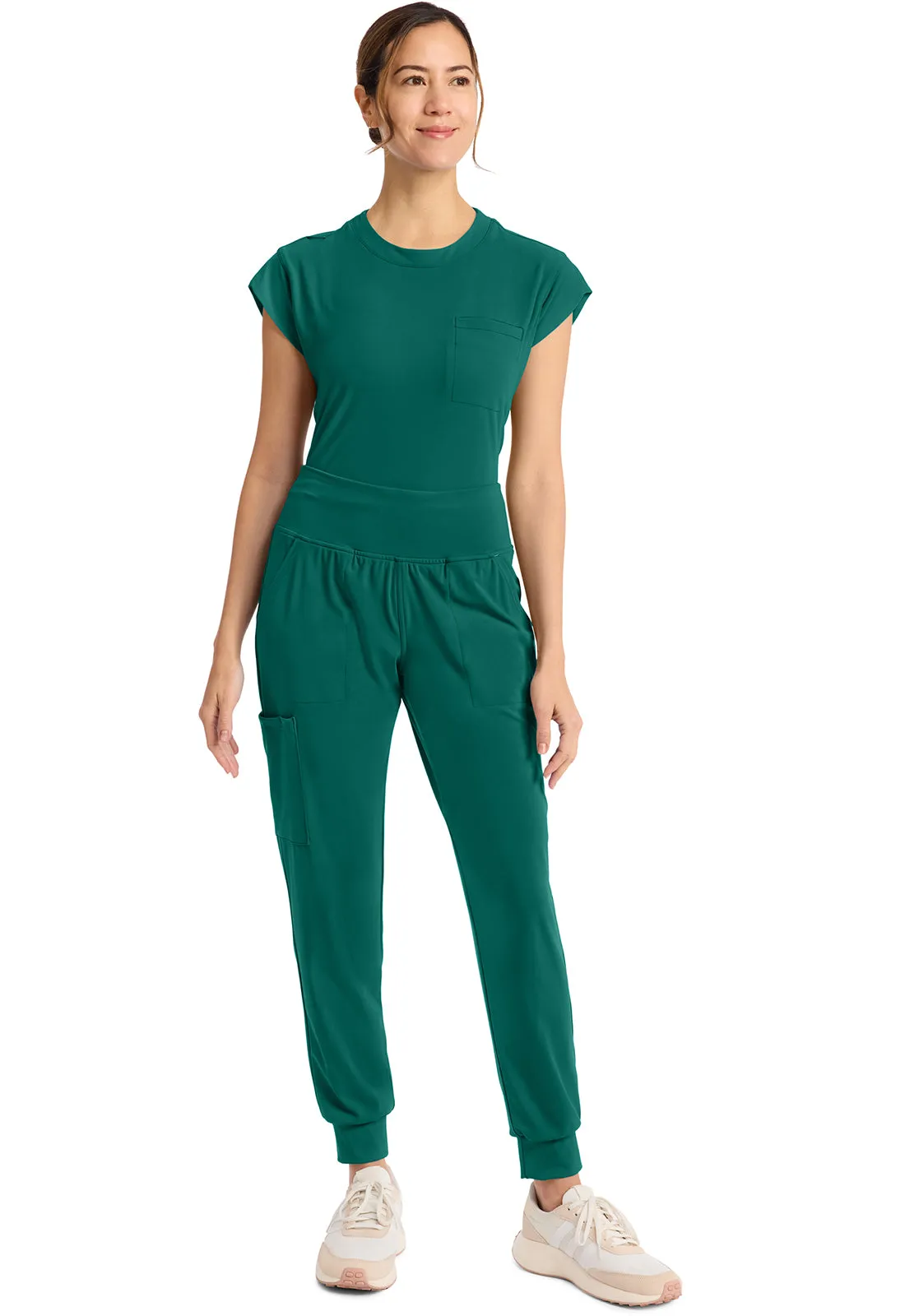 Achieve CK033 Women's 5-Pocket Jogger Pants Hunter