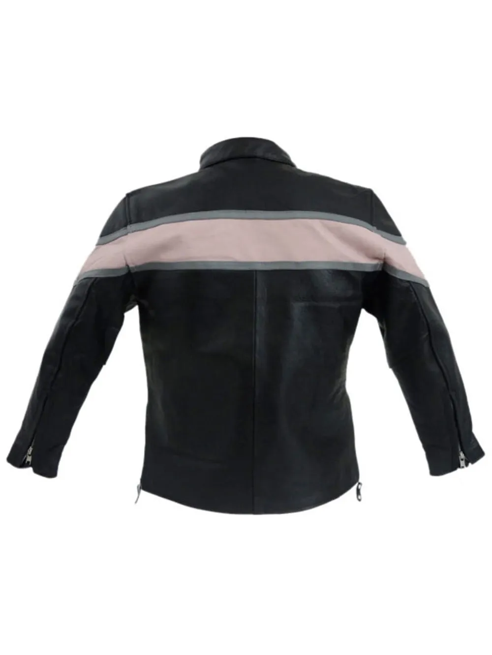 Adorn Me Moto Leather Jacket for Girls