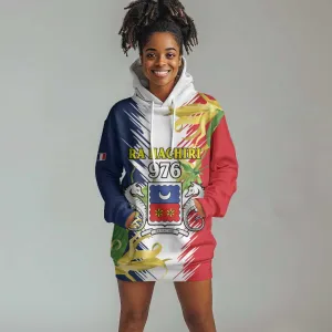 Afro Ra Hachiri 976 Hoodie Dress Coat Of Arms France Flag Style LT15