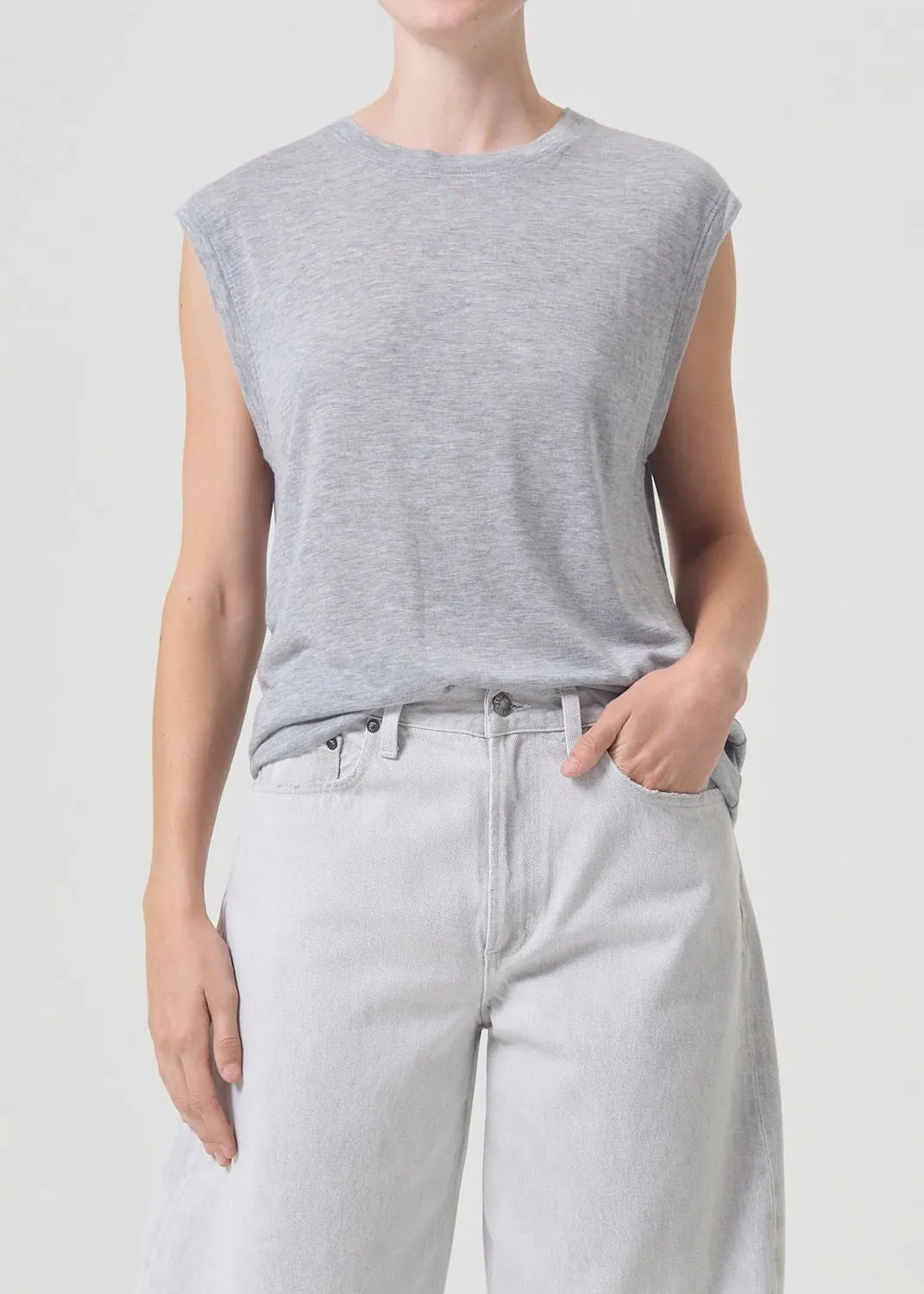 AGOLDE Raya Muscle Tee