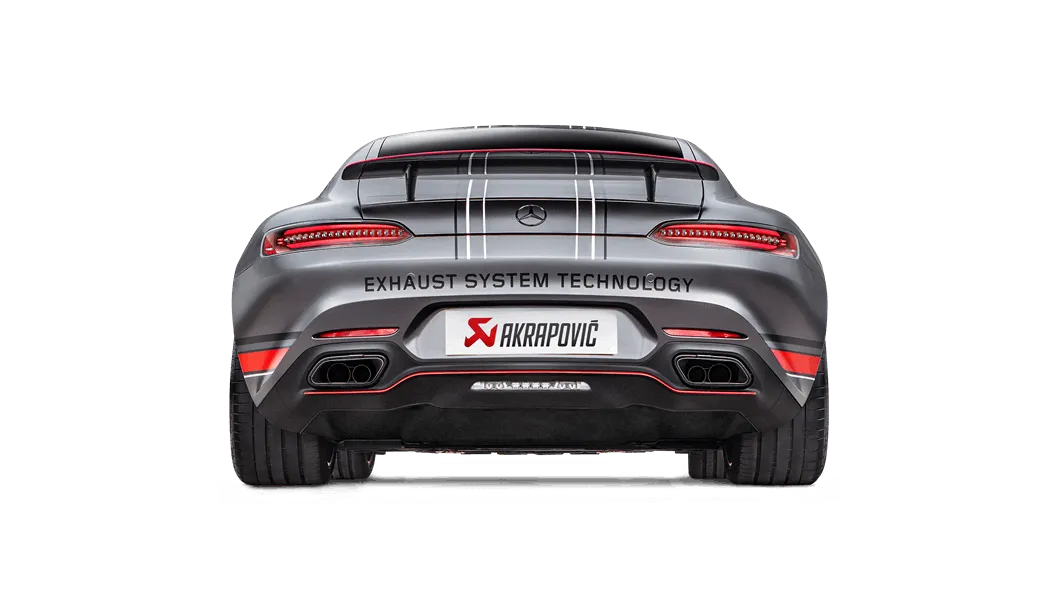 Akrapovic R190 AMG GT / GT S / GT C Evolution Exhaust System w/ Carbon Tips (Titanium)
