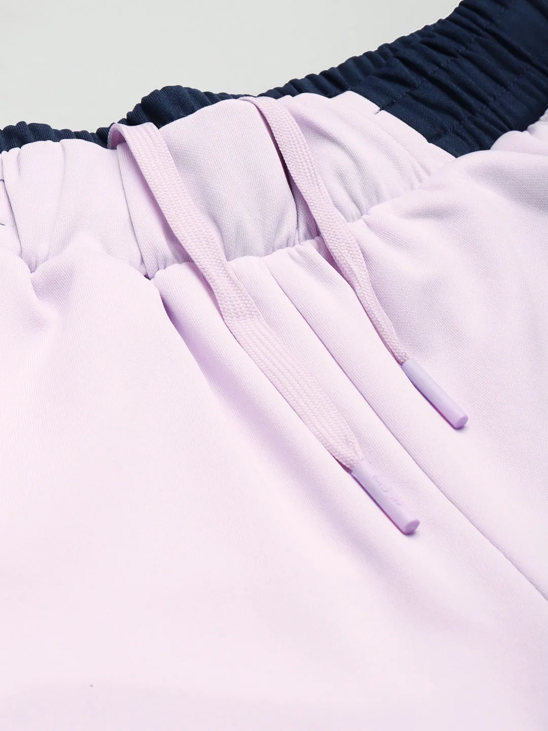Alcis Women Lilac Solid Slim Fit Track Pants