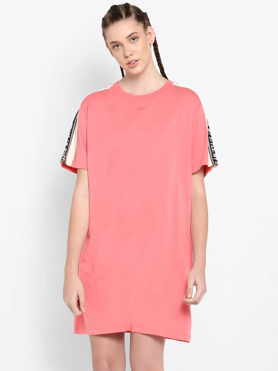 Alcis Women Printed Pink Tshirts