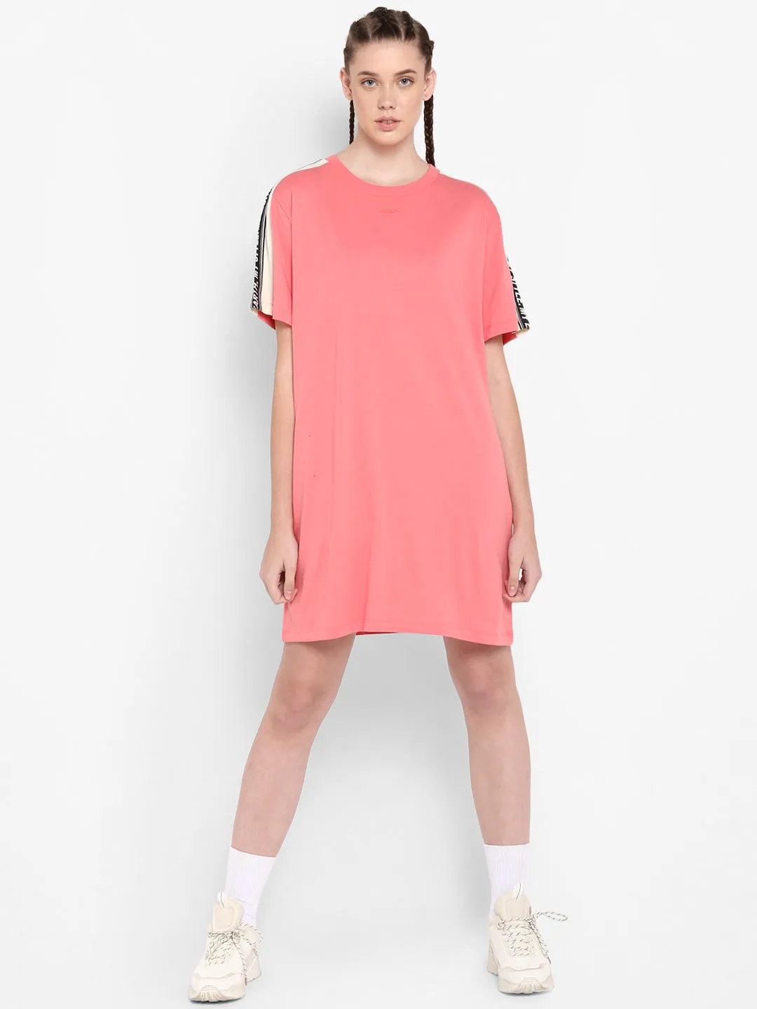Alcis Women Printed Pink Tshirts