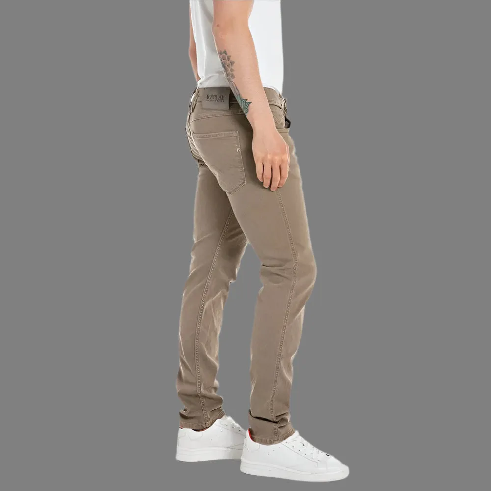 Anbass Slim-Fit Jean (Beige)