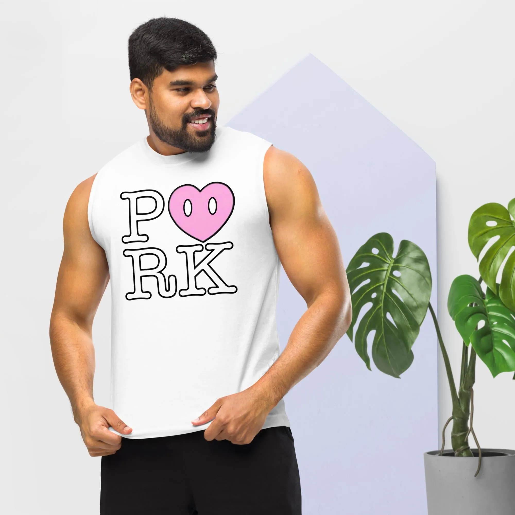 AP-D000#S-000 P<3RK Unisex Muscle Shirt