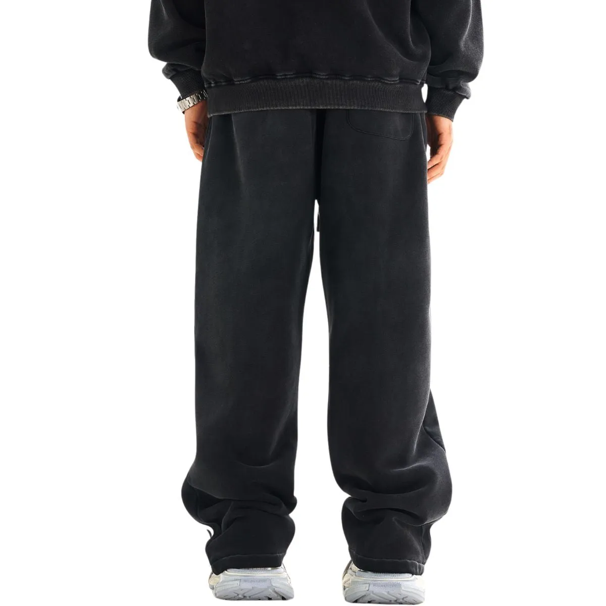 Arc Stripe Thick Baggy Sweatpants