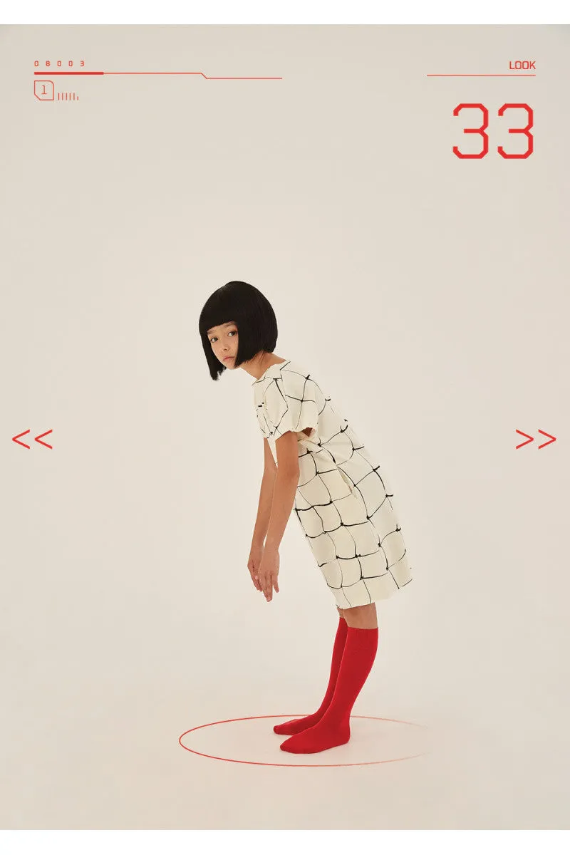 Arty Fleece T-Shirt Dress