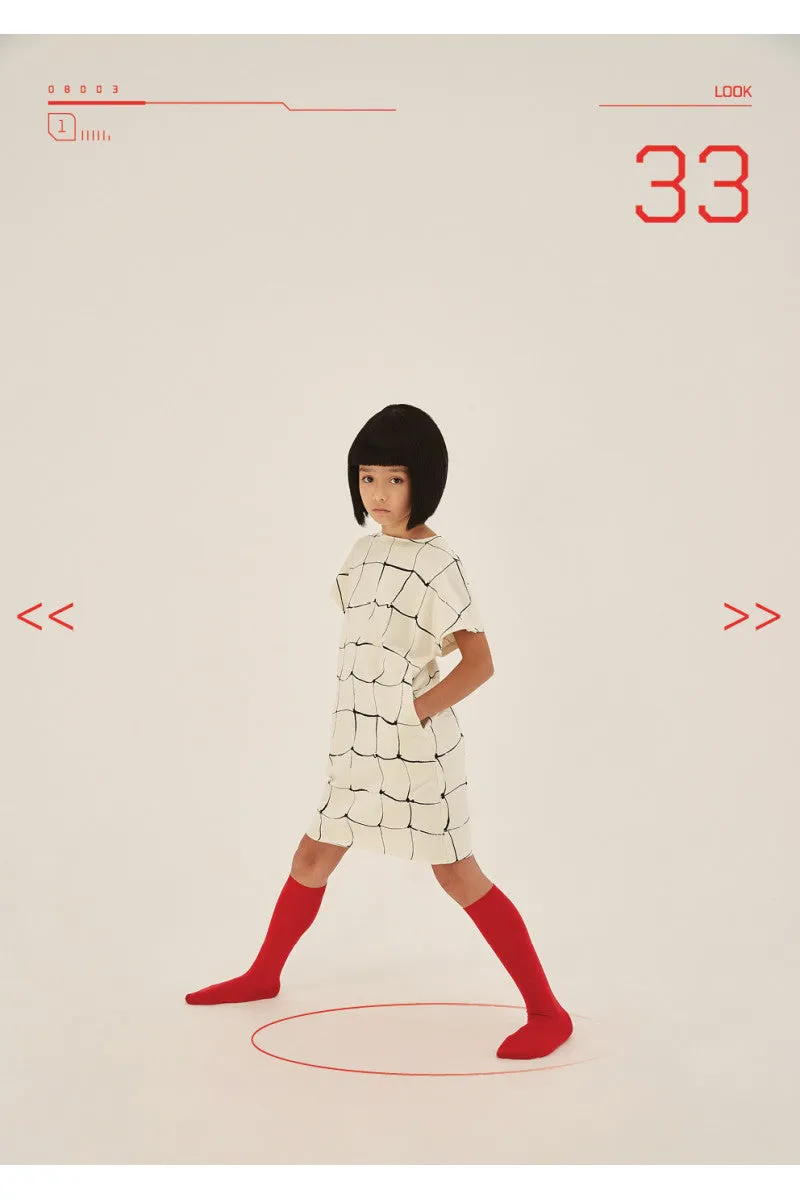 Arty Fleece T-Shirt Dress