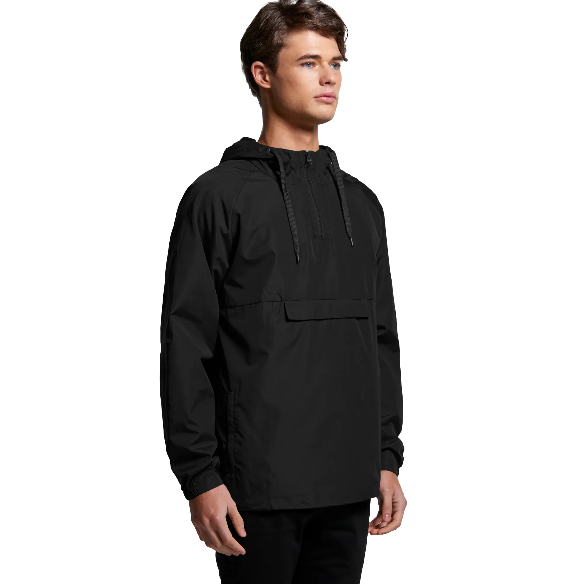 AS COLOUR CYRUS WINDBREAKER BLACK-MENS