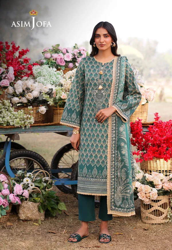 Asim Jofa Printed Lawn '25 | AJUUB-04