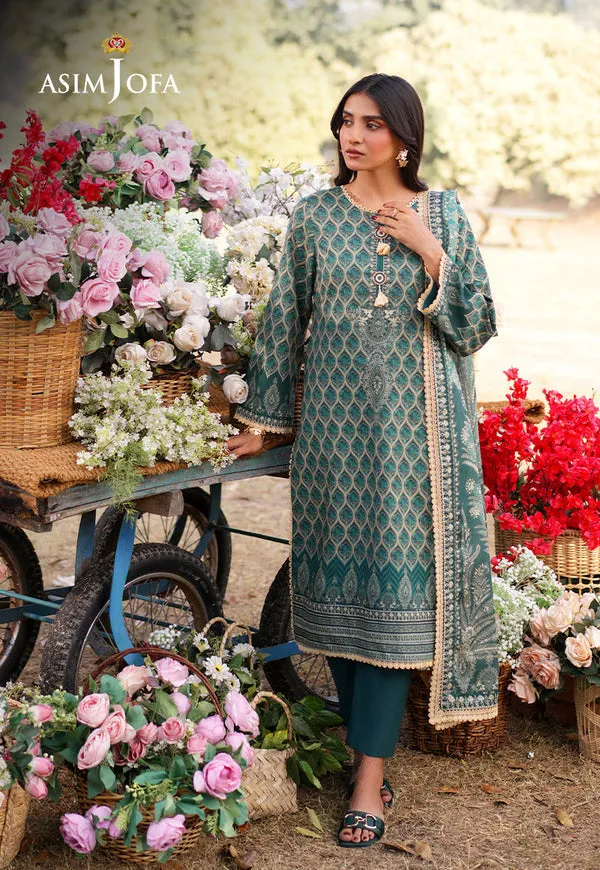 Asim Jofa Printed Lawn '25 | AJUUB-04