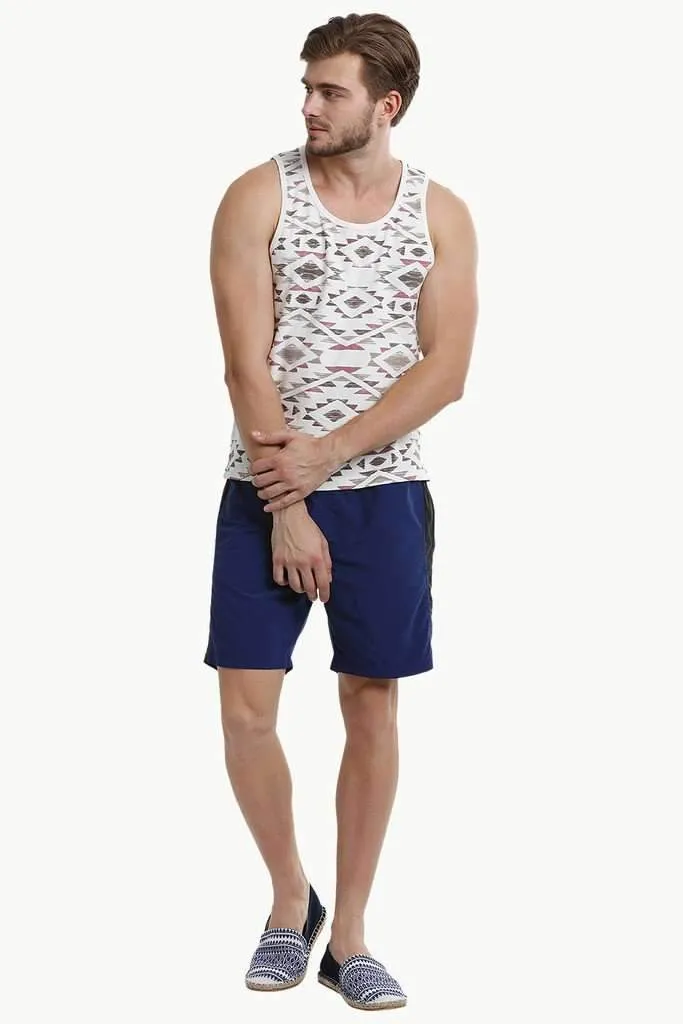 Aztec Print Beach Tank