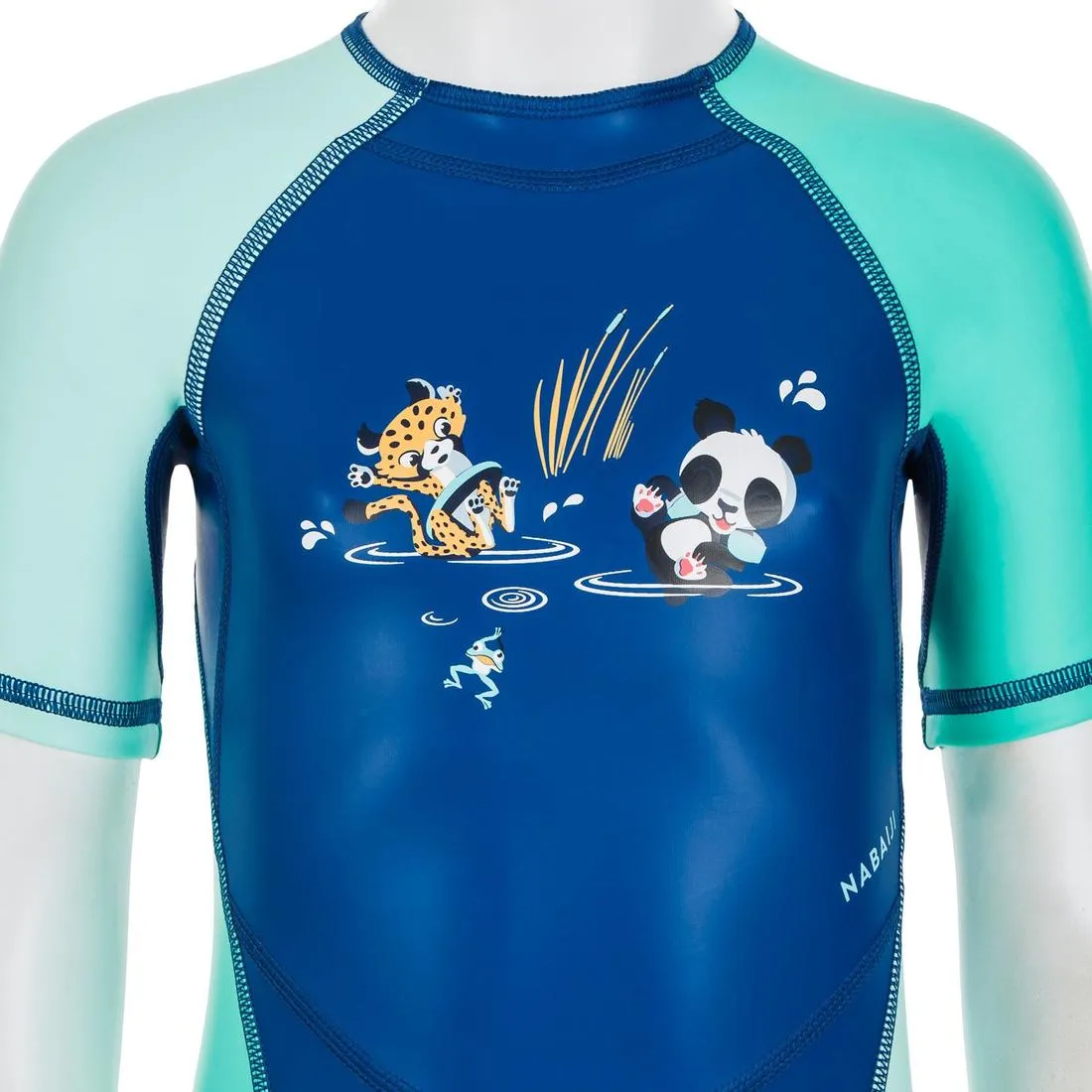 Baby UV Protection Wetsuit Kloupi - Panda Print