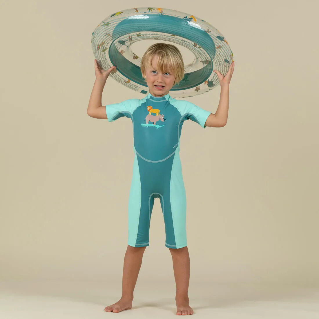 Baby UV Protection Wetsuit Kloupi - Panda Print