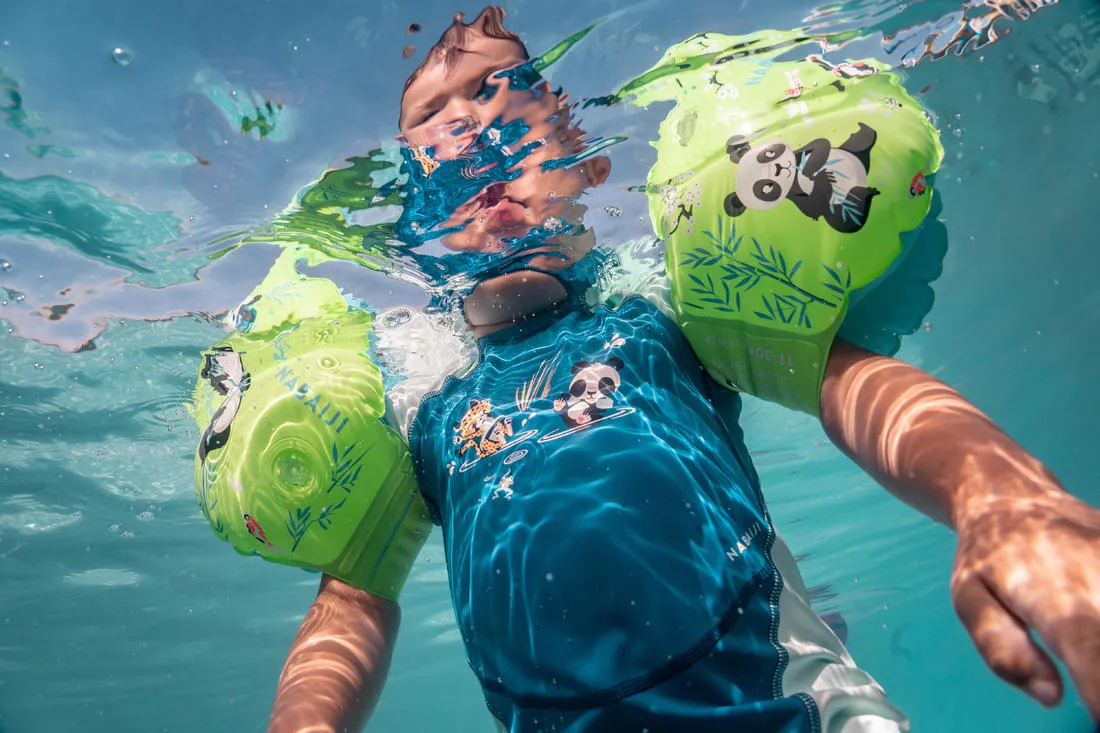 Baby UV Protection Wetsuit Kloupi - Panda Print
