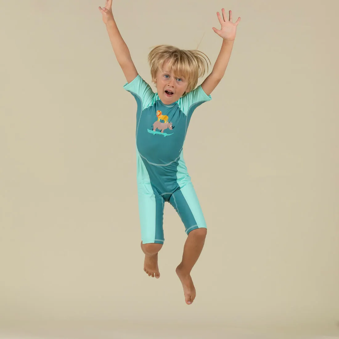 Baby UV Protection Wetsuit Kloupi - Panda Print
