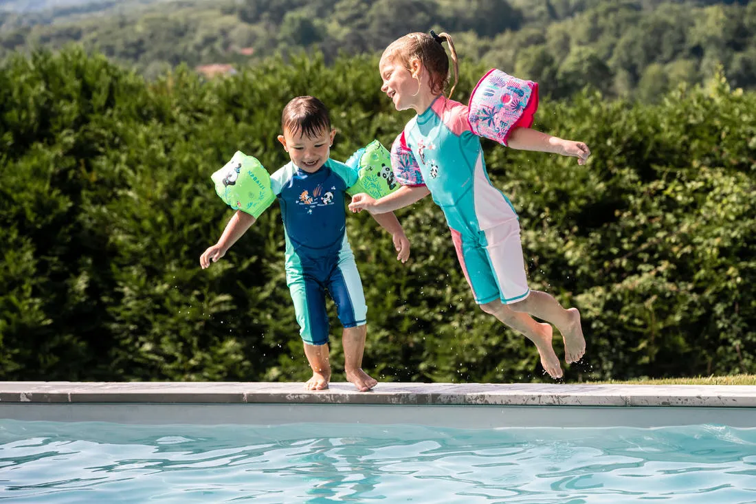 Baby UV Protection Wetsuit Kloupi - Panda Print