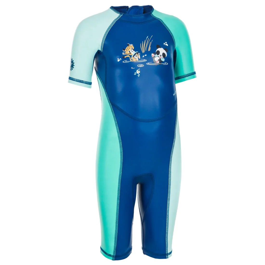 Baby UV Protection Wetsuit Kloupi - Panda Print