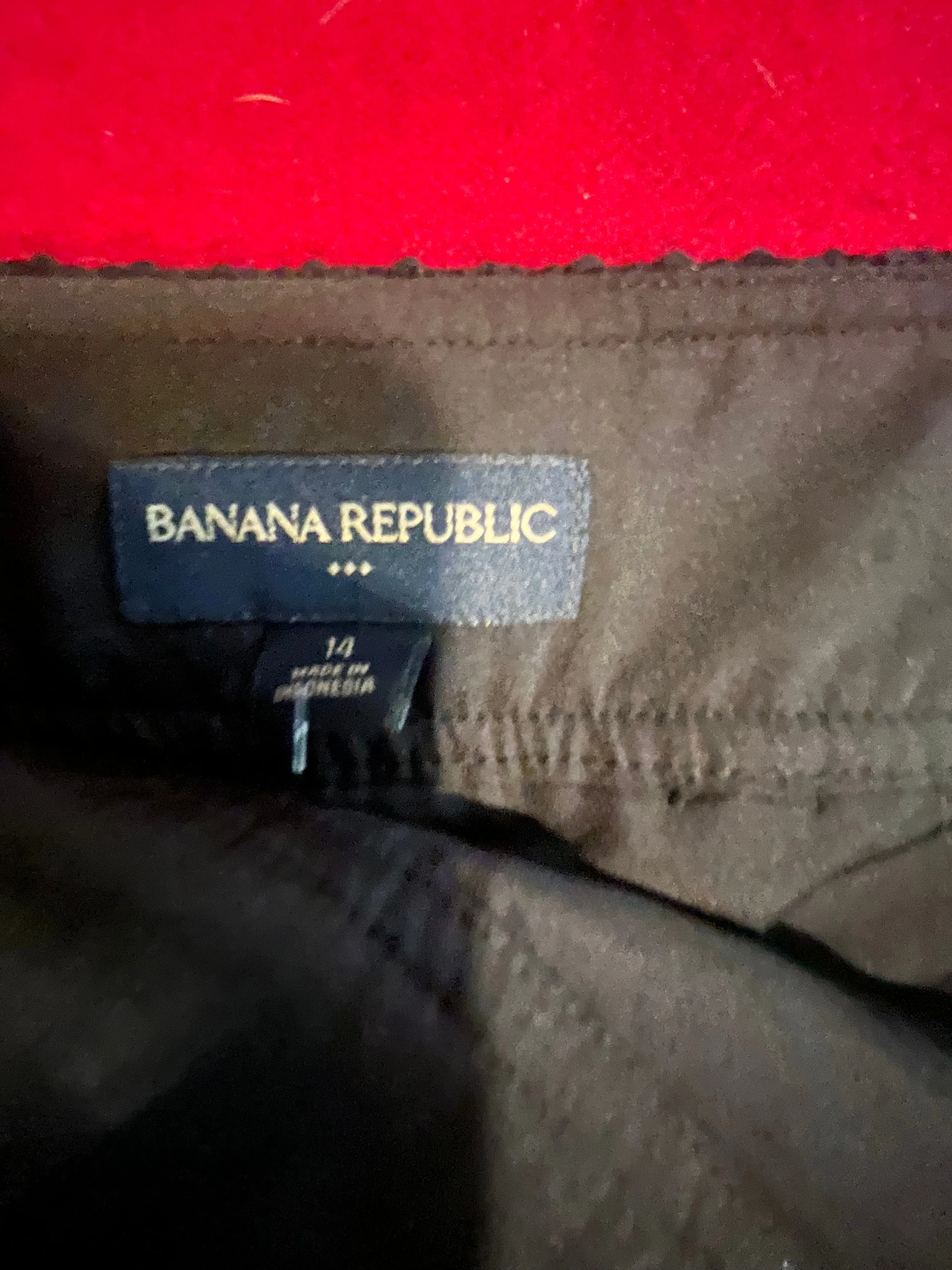 Banana Republic mini, size 14, #17k