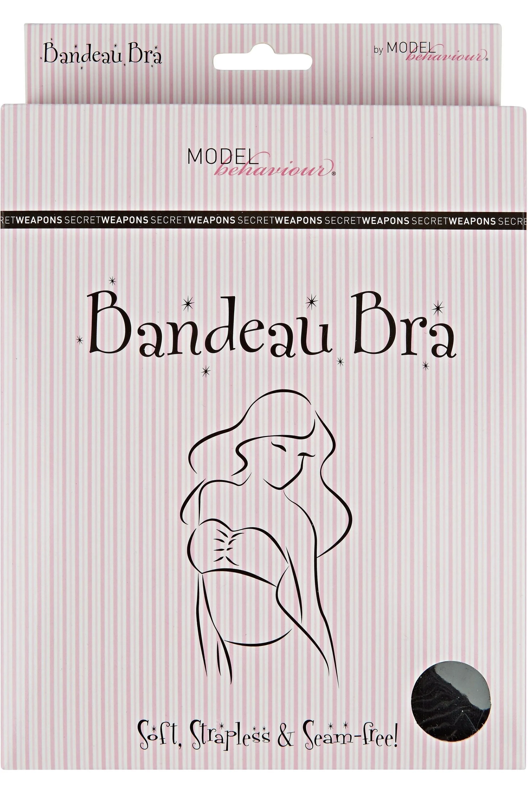 Bandeau Bra Black