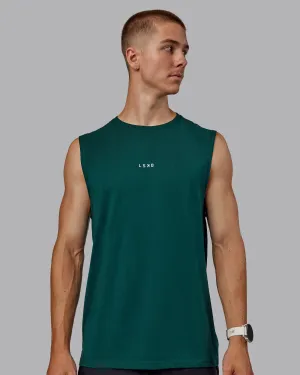 Base FLXCotton Tank - Dark Moss