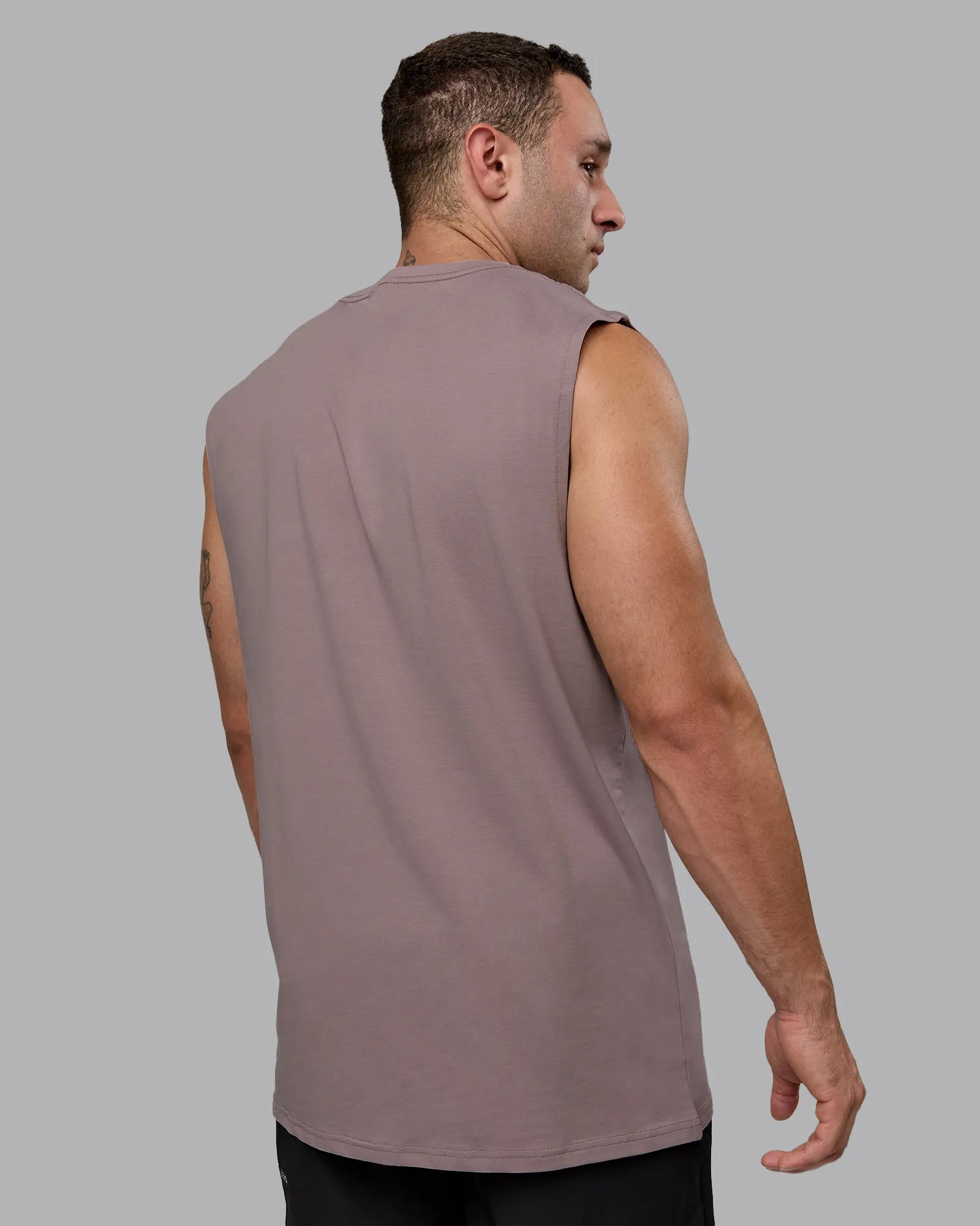 Base FLXCotton Tank - Greyish Purple