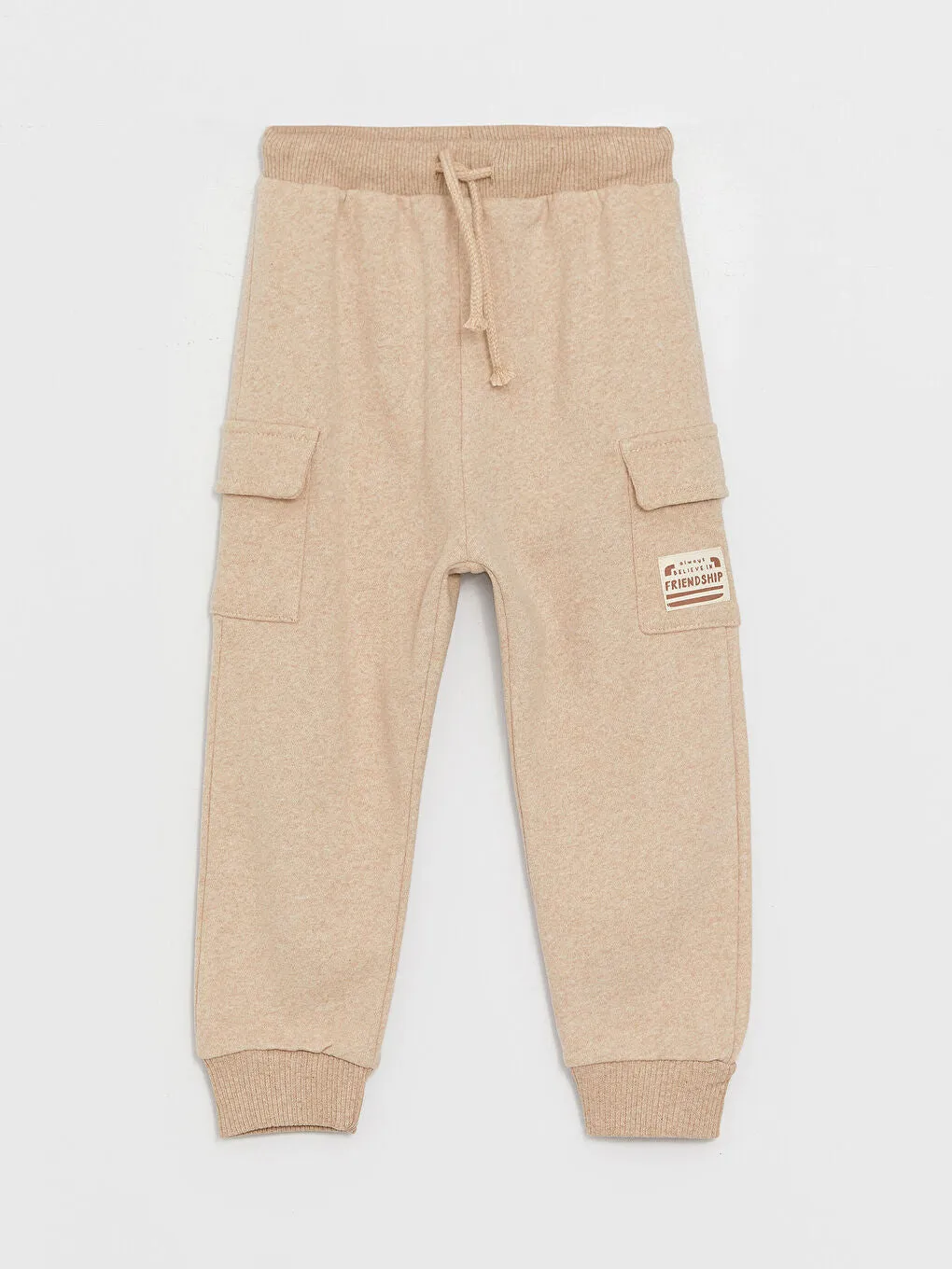 Basic Baby Boy Jogger Tracksuit Bottom With Elastic Waist