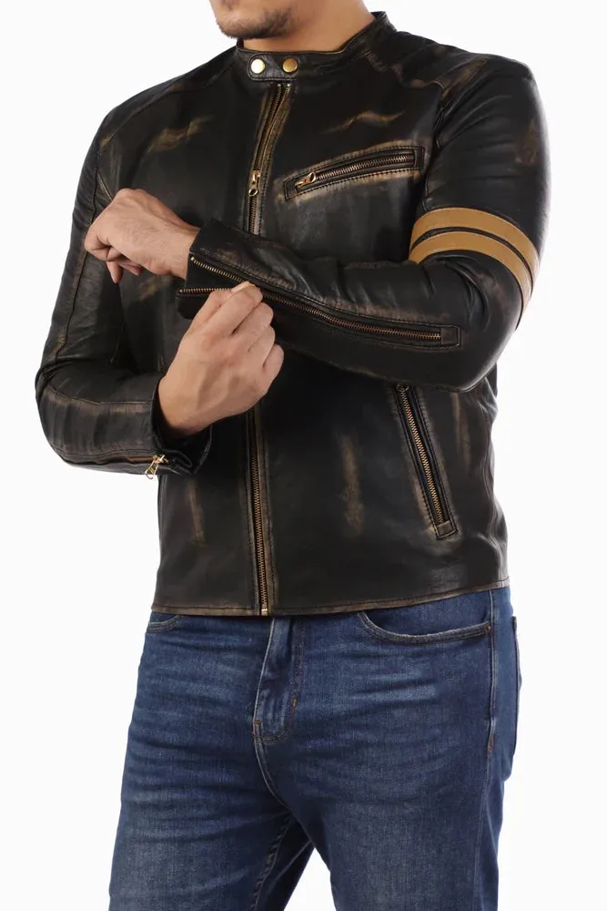 Biker Jackets Genuine Lambskin Leather
