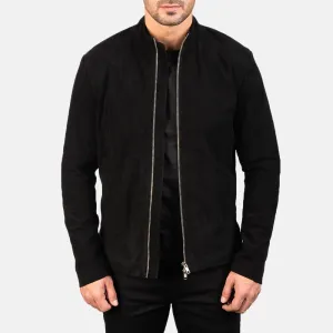 Black  Leather Biker Jacket