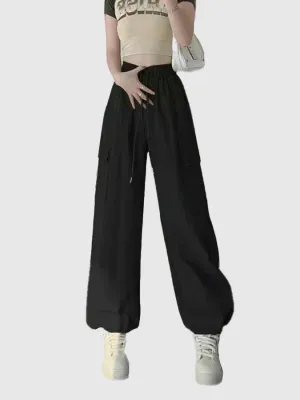 Black Parachute Jogger