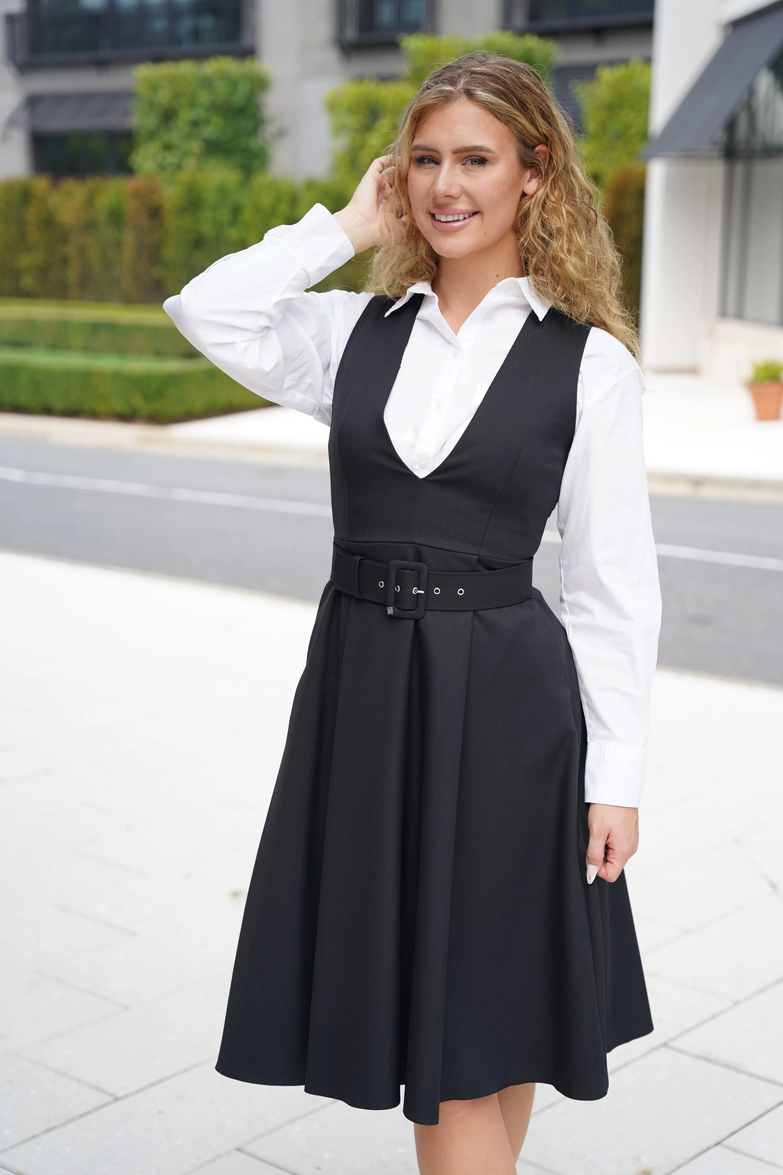 Black Pew Dress (white shirt not included)