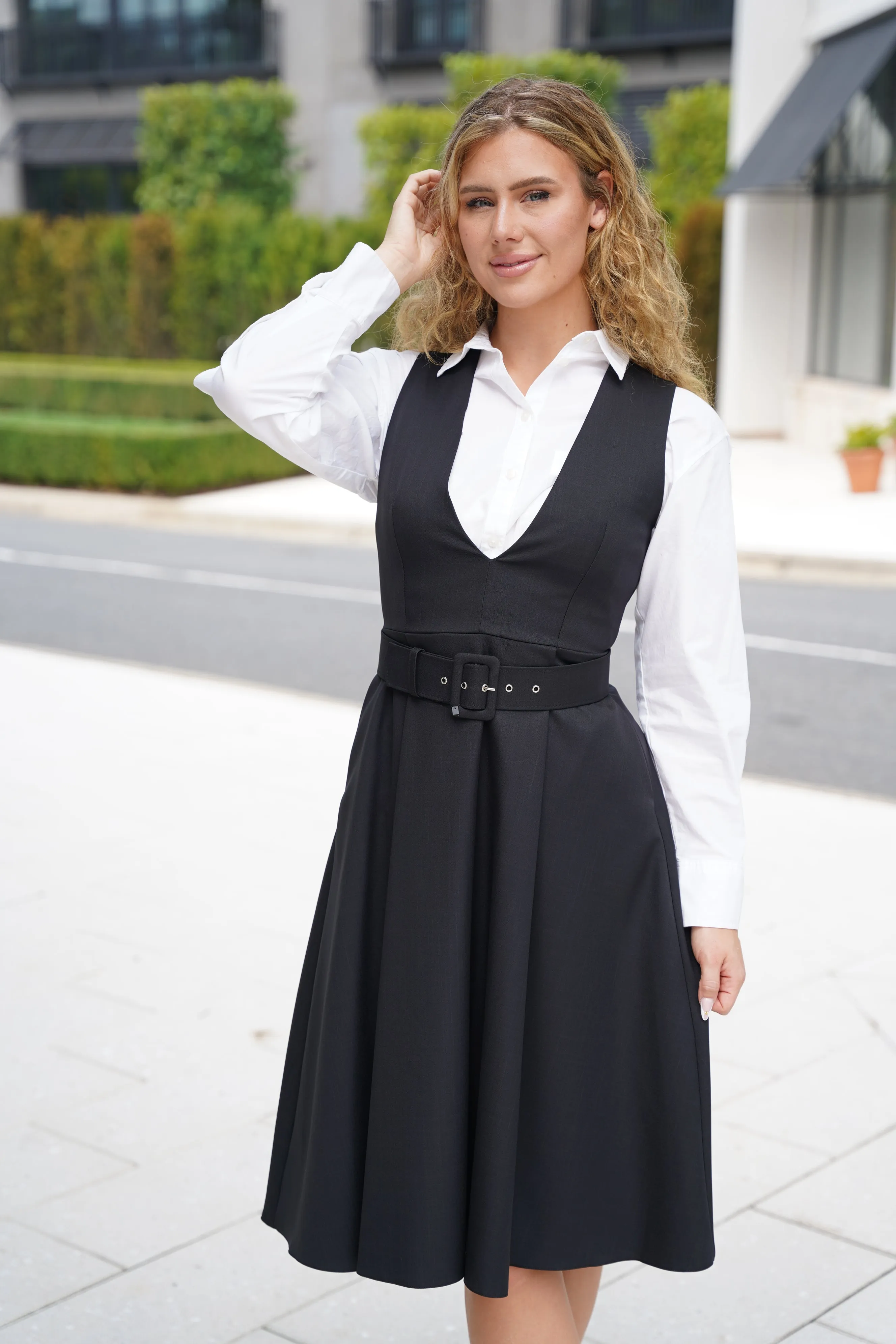 Black Pew Dress (white shirt not included)