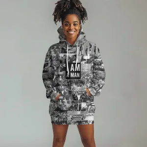 Black Power Hoodie Dress African American Culture DT02
