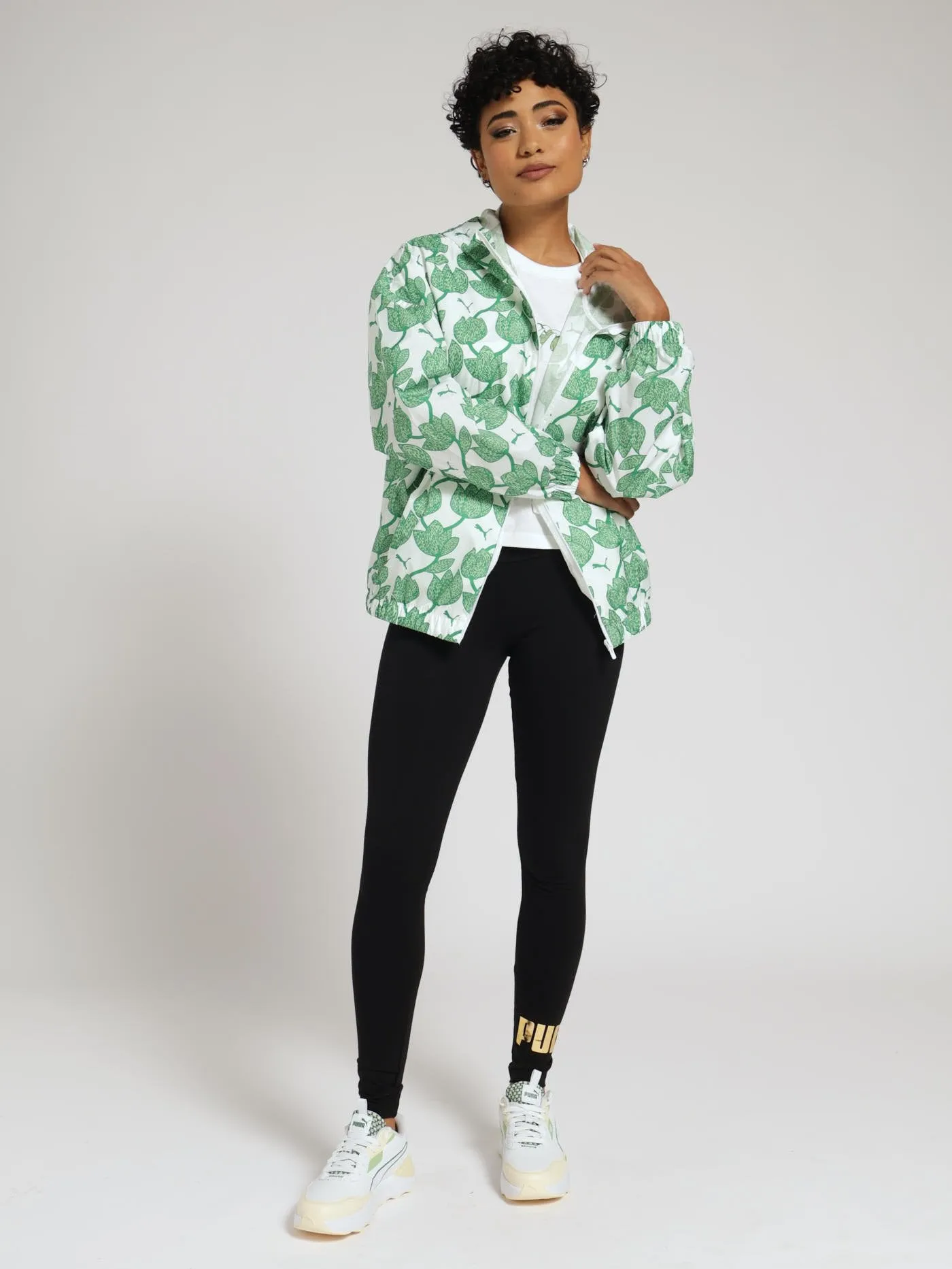 Blossom Windbreaker - Green